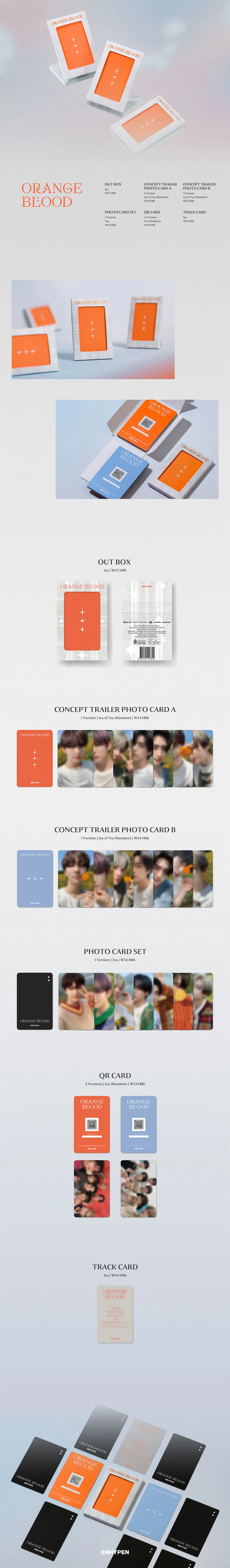 ENHYPEN - ORANGE BLOOD - 5th Mini Album (Weverse Album Ver.) - Image 2