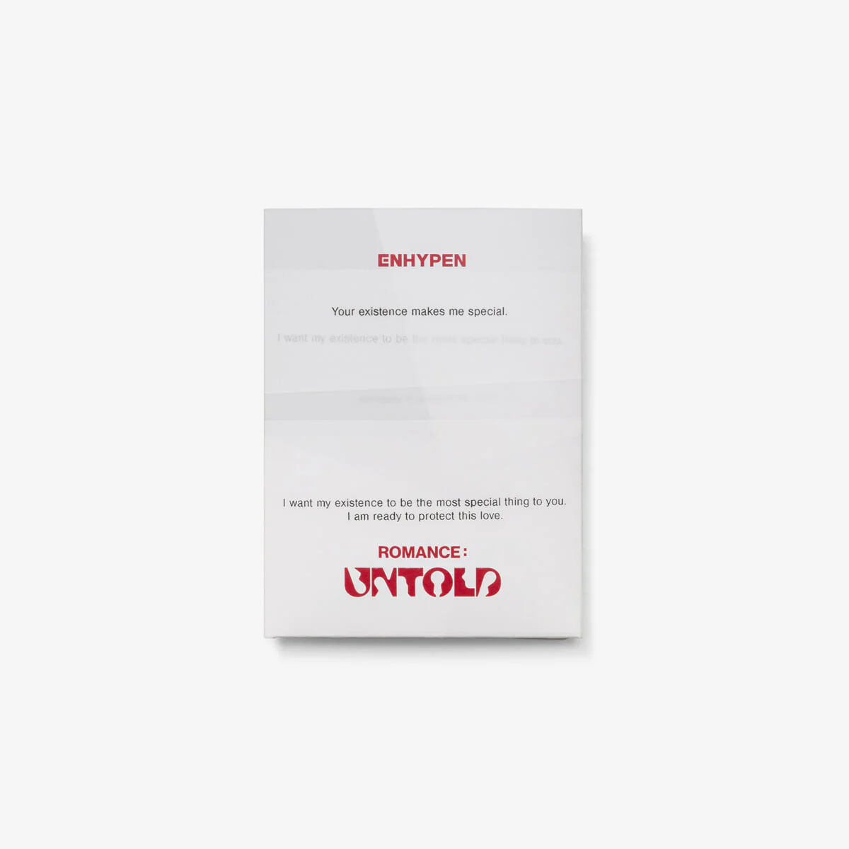 ENHYPEN - ROMANCE : UNTOLD - 2nd Studio Album (Weverse Albums Ver.)