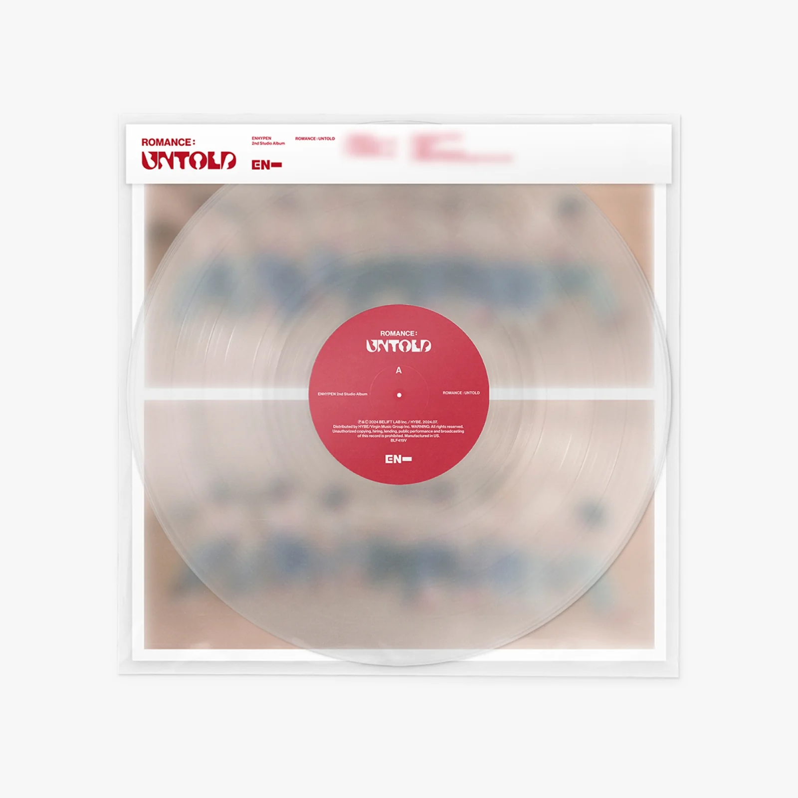 ENHYPEN - ROMANCE : UNTOLD - 2nd Studio Album (LP Ver.)