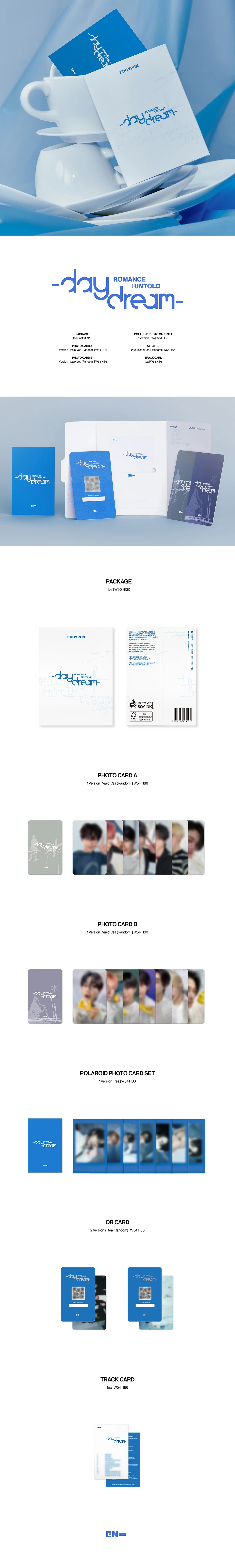 ENHYPEN - ROMANCE : UNTOLD -daydream- - 2nd Studio Album (Weverse Albums Ver.) - Image 2