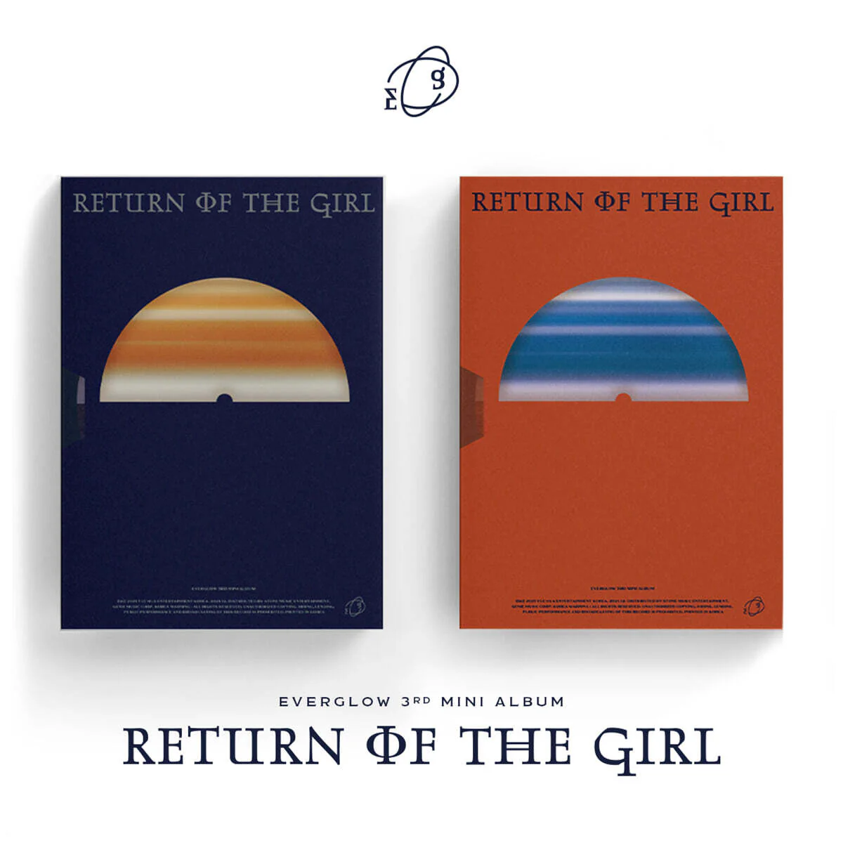 EVERGLOW - RETURN OF THE GIRL - 3rd Mini Album