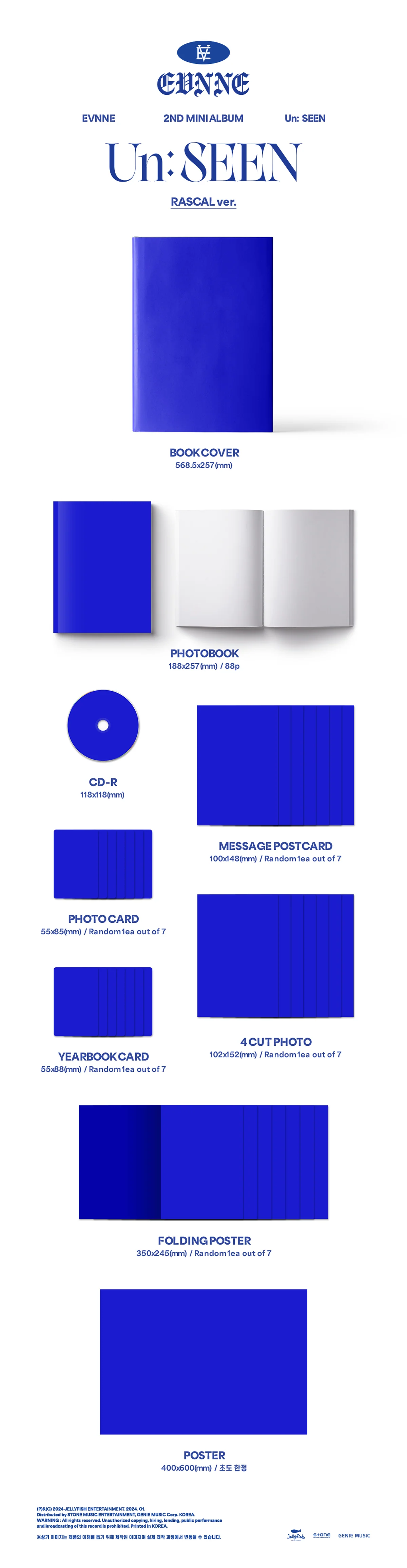 EVNNE - Un: SEEN - 2nd Mini Album (Standard Ver.) - Image 2