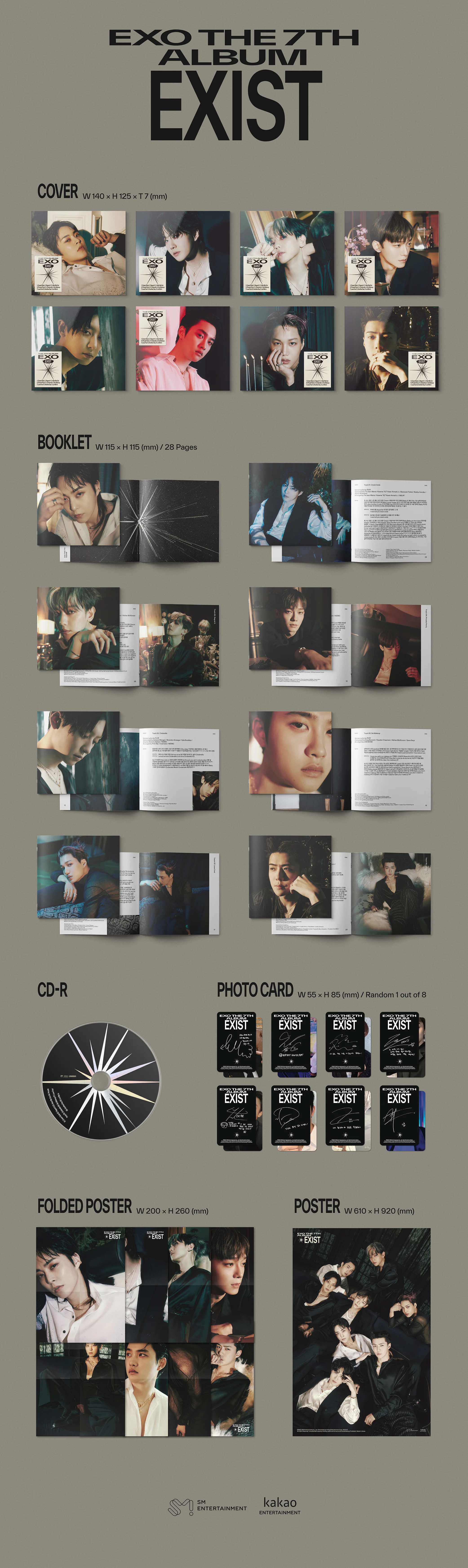 EXO - EXIST - 7th Full Album (Digipack Ver.) - Image 2