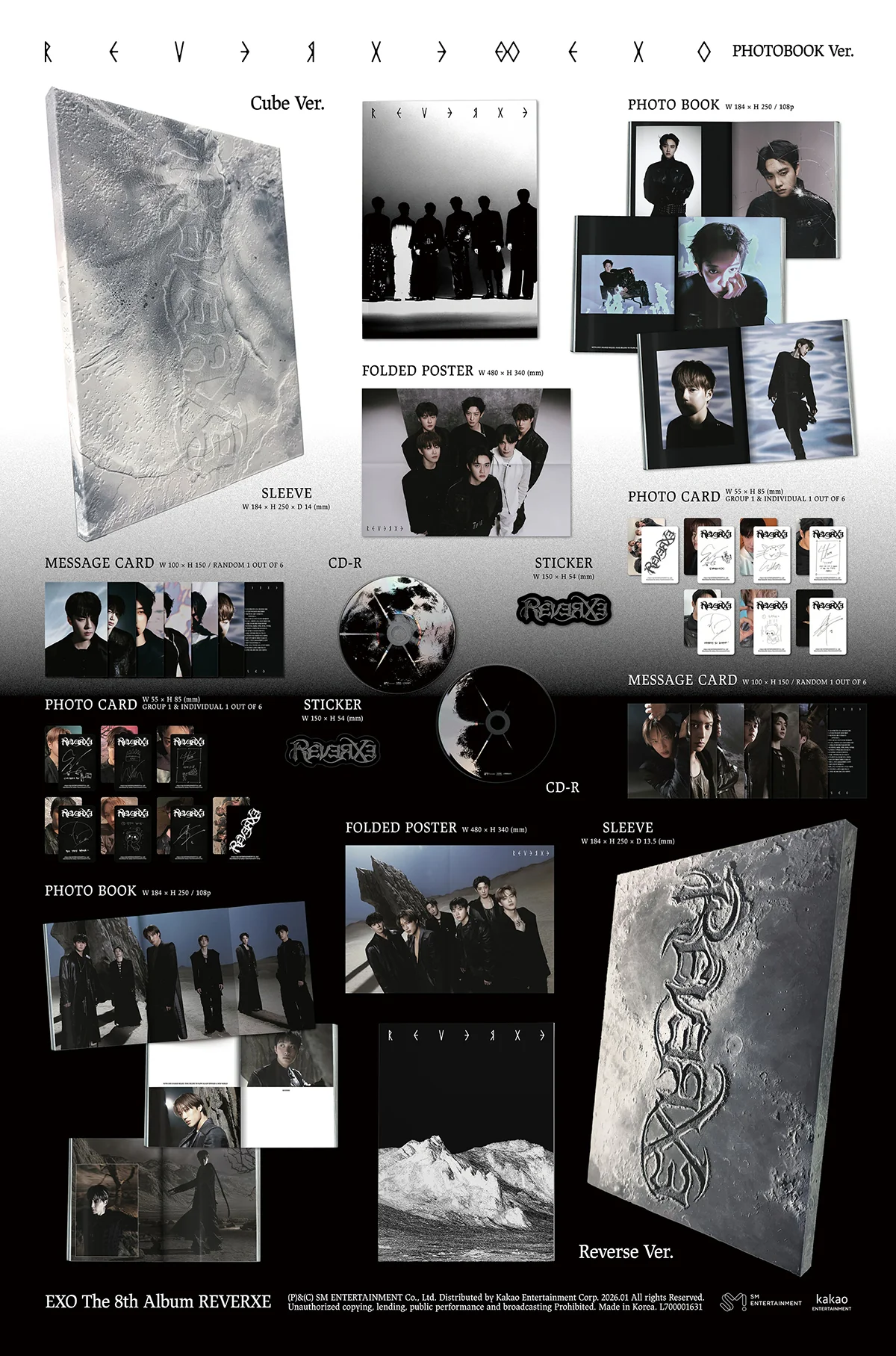 EXO - REVERXE - 8th Mini Album (Photobook Ver.) - Image 2