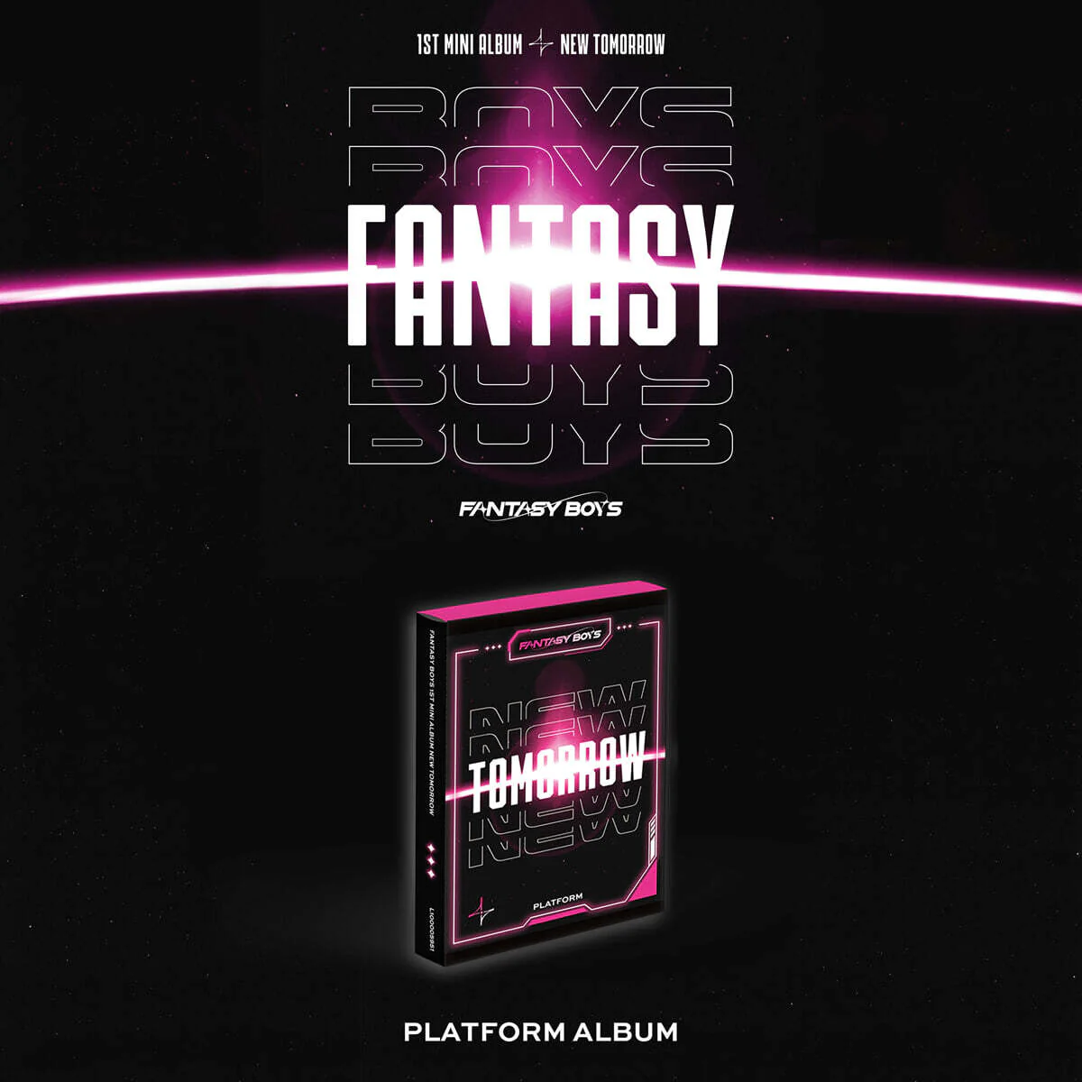 FANTASY BOYS - NEW TOMORROW - 1st Mini Album (Platform Ver.)