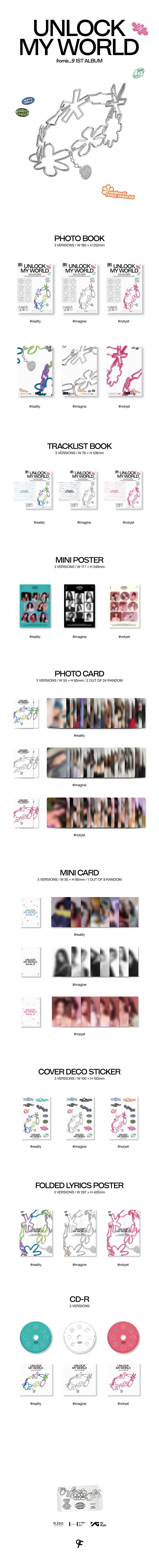 fromis_9 - Unlock My World - 1st Full Album - Image 2