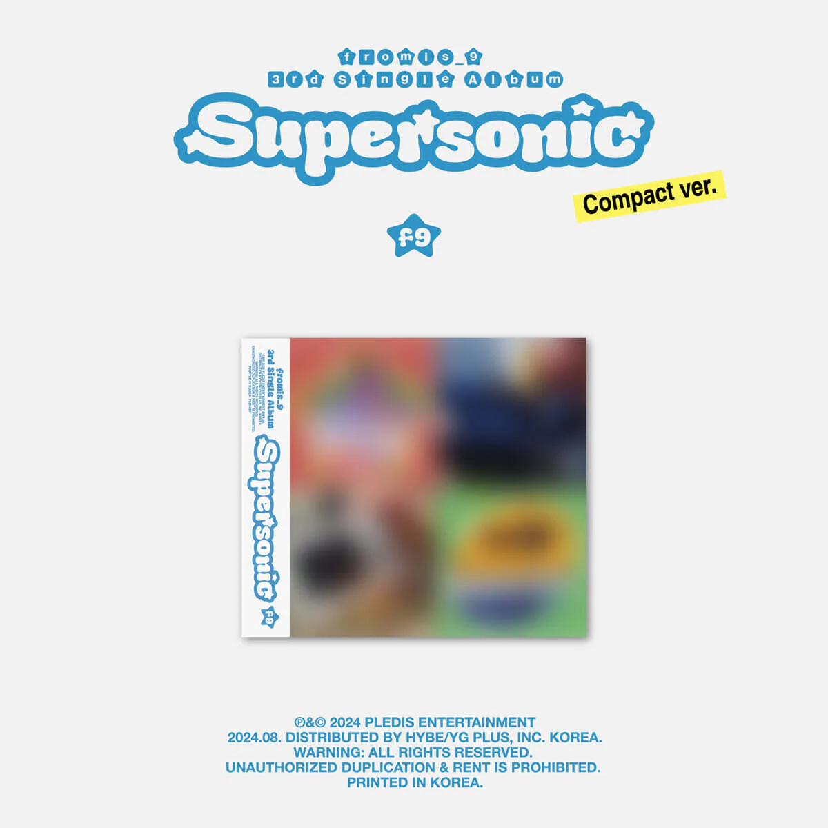 fromis_9 - Supersonic - 3rd Single Album (Compact Ver.)