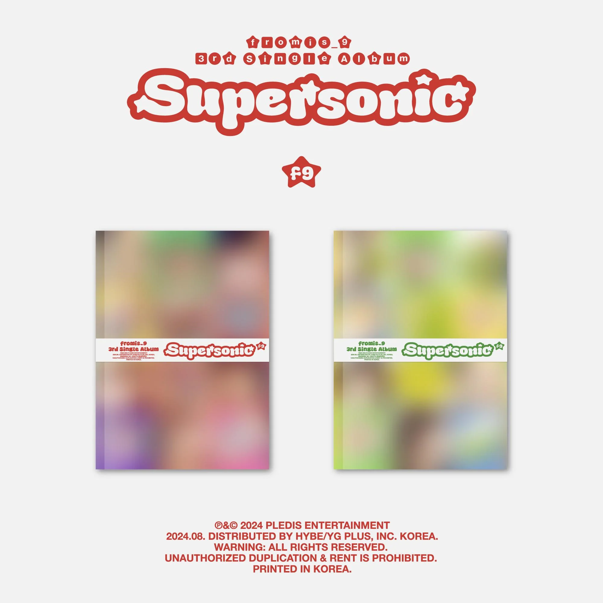 fromis_9 - Supersonic - 3rd Single Album (Standard Ver.)