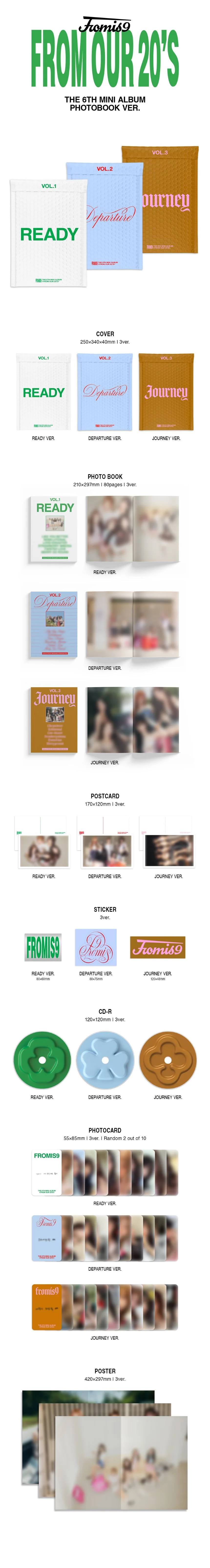 fromis_9 - From Our 20’s - 6th Mini Album (Photobook Ver.) - Image 2