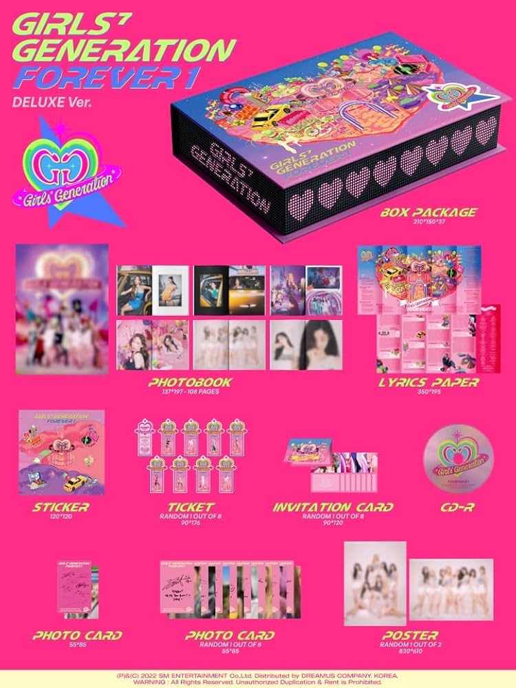 Girls’ Generation - FOREVER 1 - 7th Album (Special Edition) - Image 2