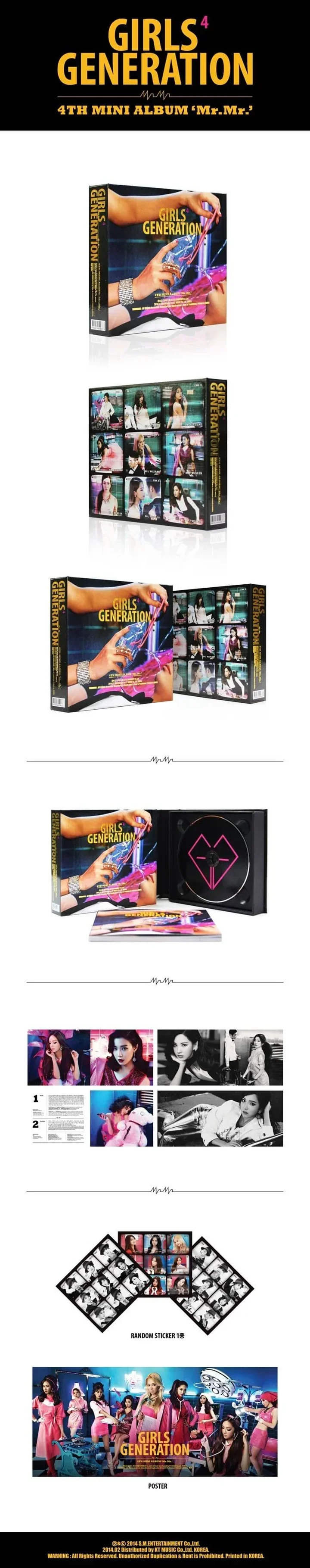 Girls' Generation - MR. MR. - Mini Album - Image 2
