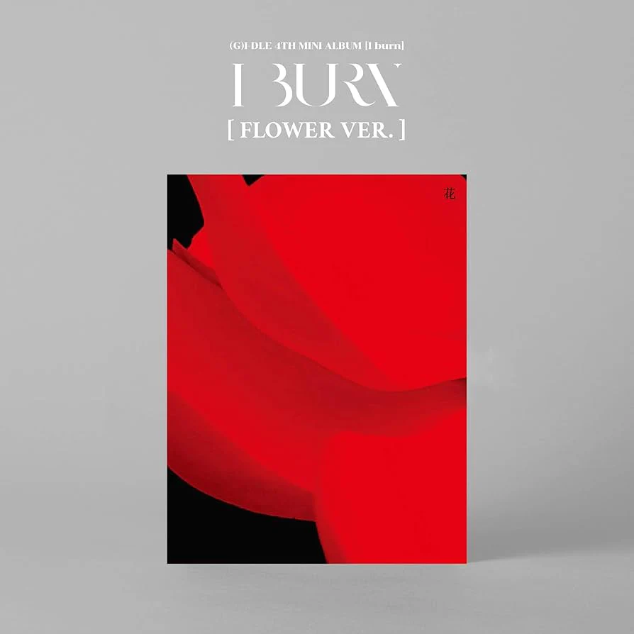(G)I-DLE - I BURN - 4th Mini Album (Flower Ver.)