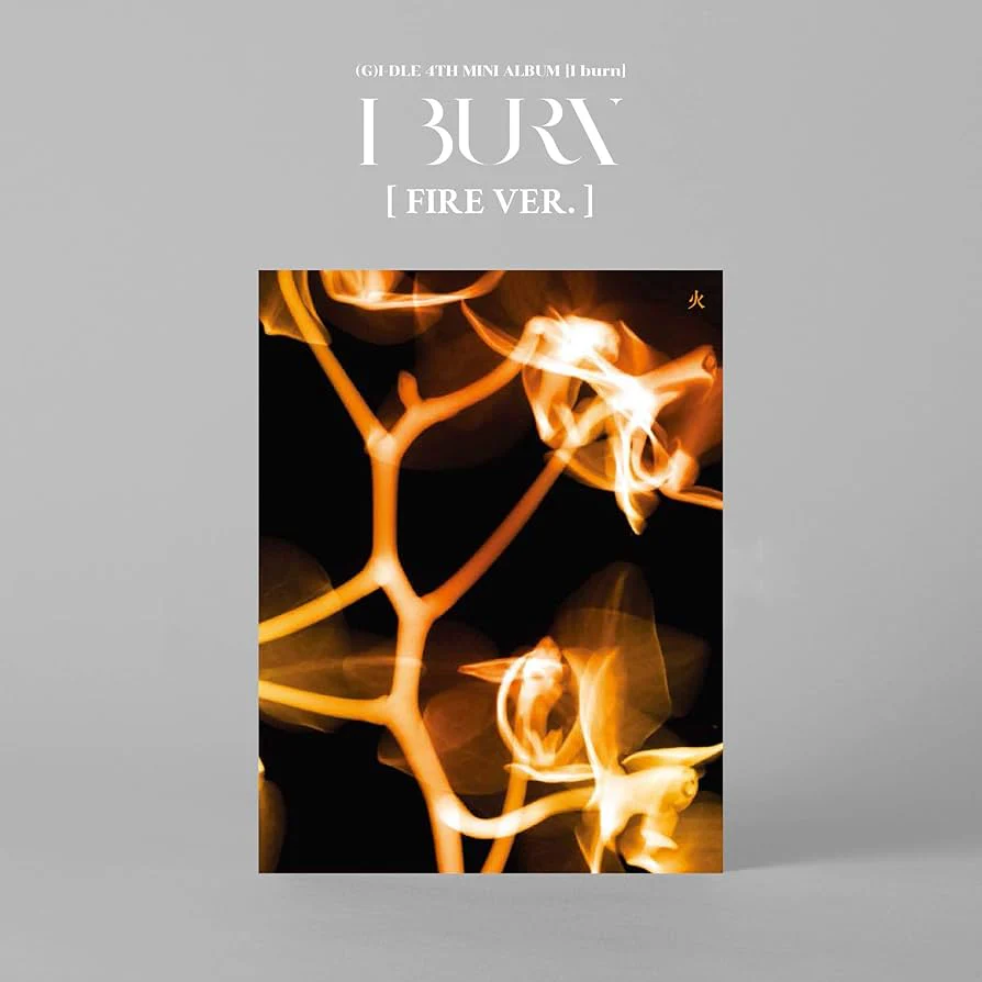 (G)I-DLE - I BURN - 4th Mini Album (Fire Ver.)