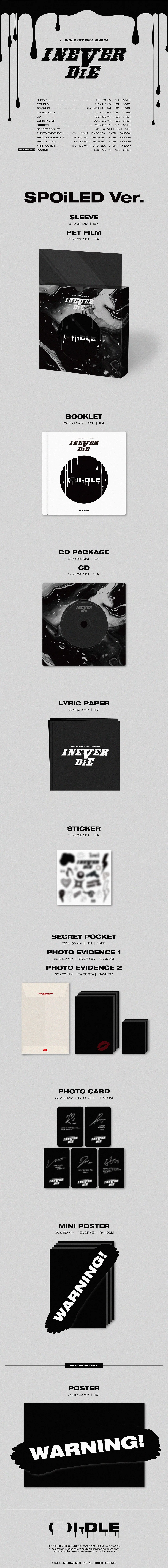 (G)I-DLE - I NEVER DIE - 1st Full Album - Image 2