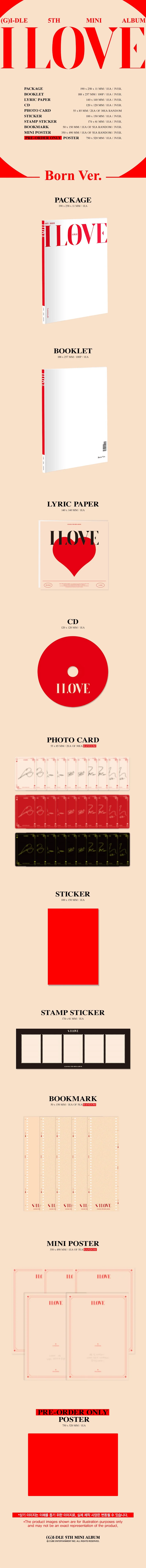 (G)I-DLE - I LOVE - 5th Mini Album (Standard Ver.) - Image 2