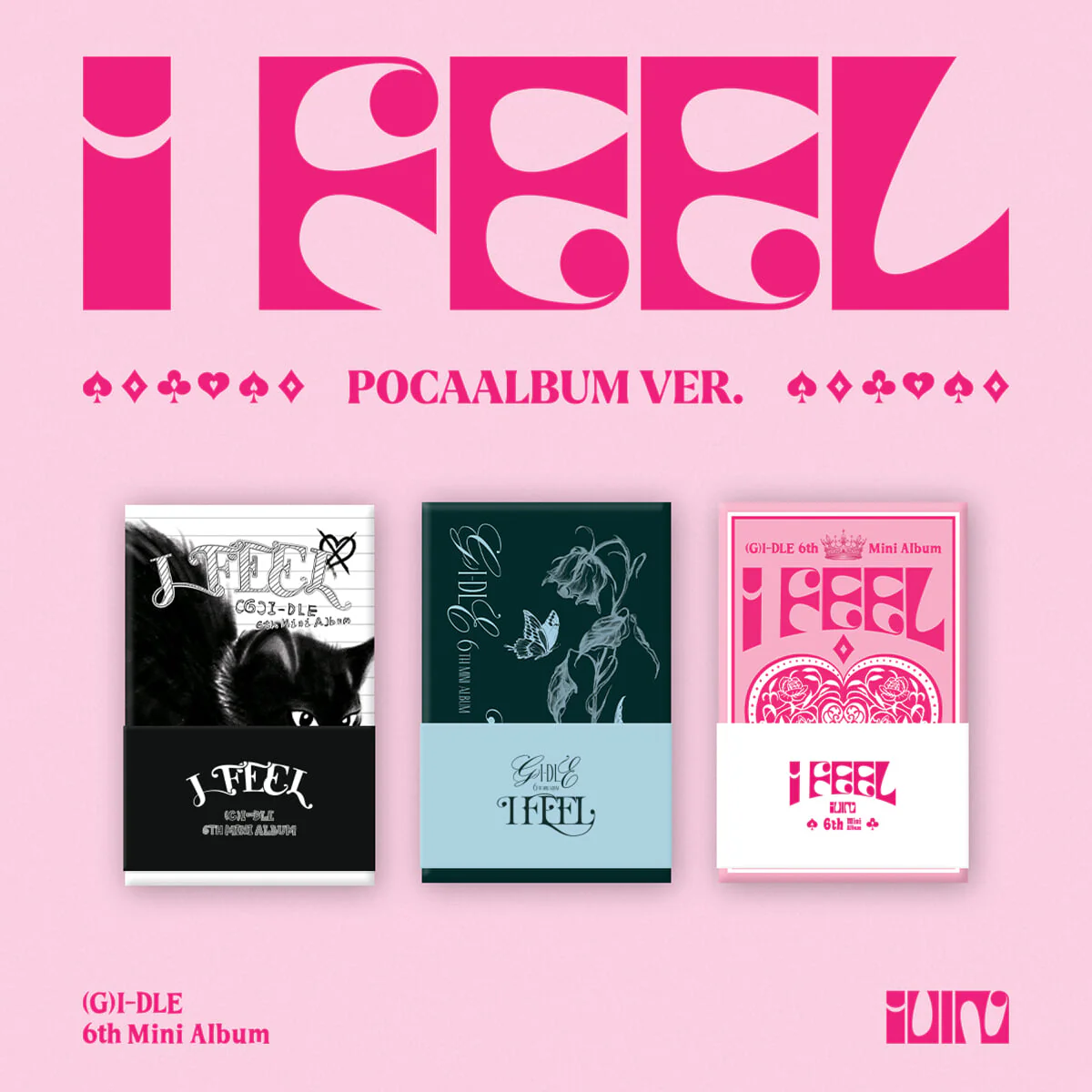 (G)I-DLE - I feel - 6th Mini Album (POCA Album Ver.)