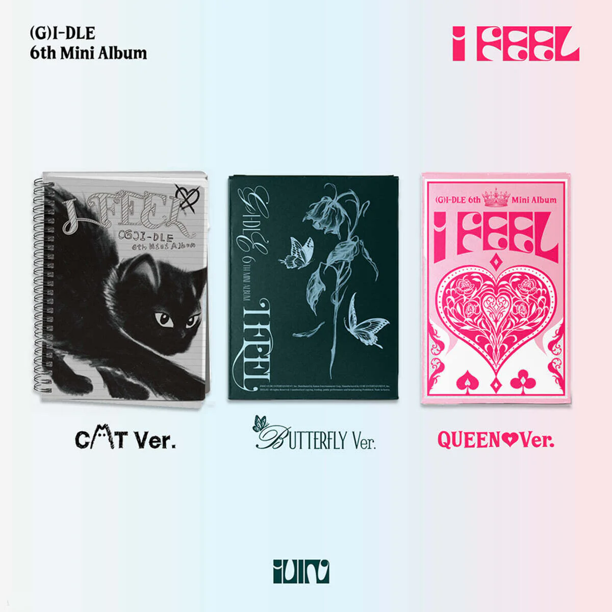 (G)I-DLE - I feel - 6th Mini Album (Standard Ver.)