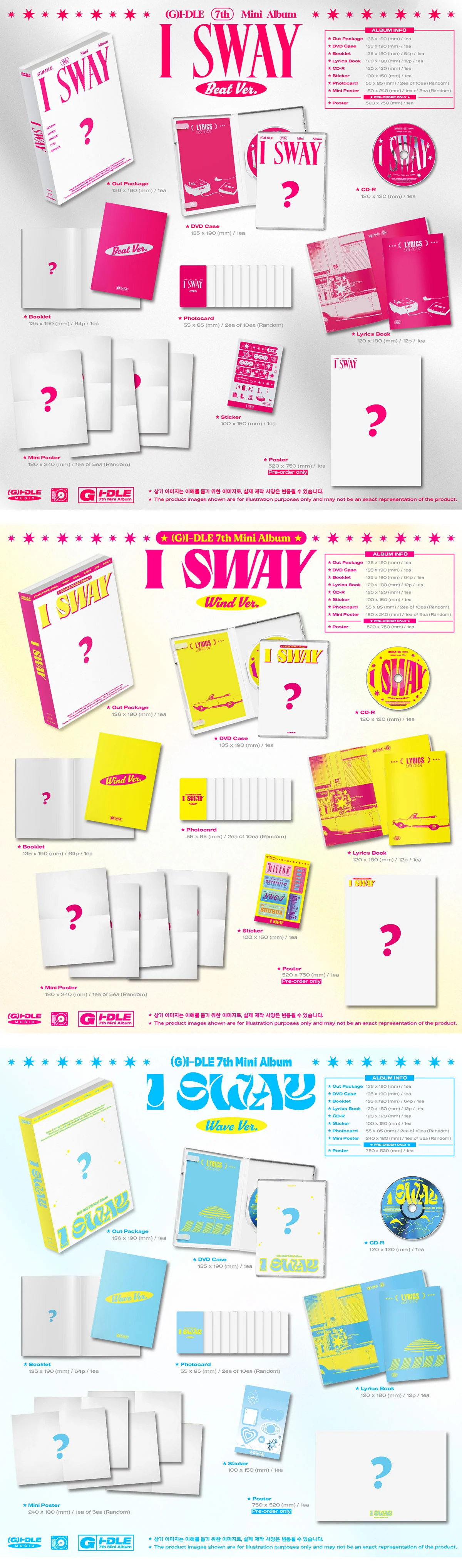 (G)I-DLE - I SWAY - 7th Mini Album - Image 2