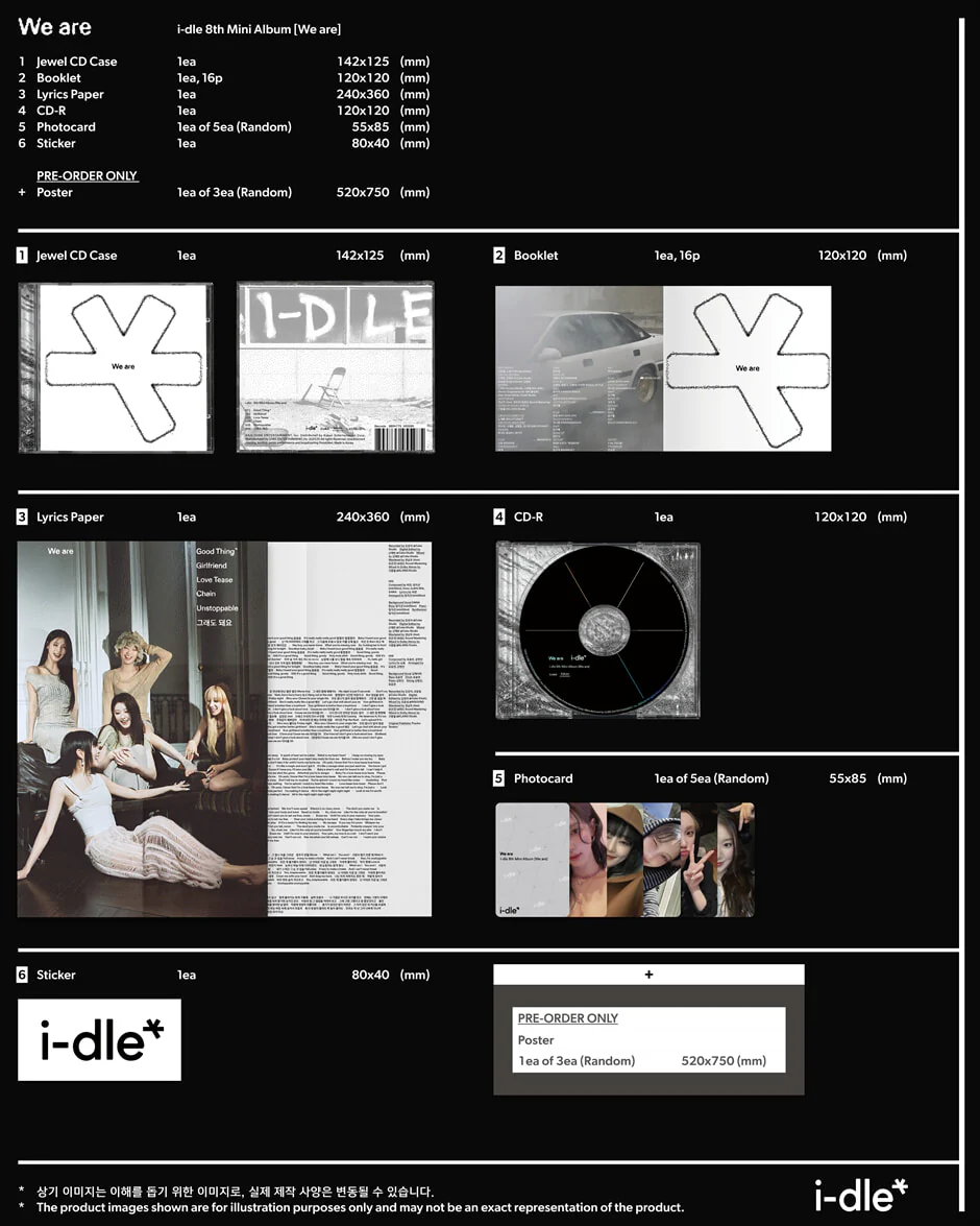 i-dle - We are - 8th Mini Album (Special Jewel Ver.) - Image 2