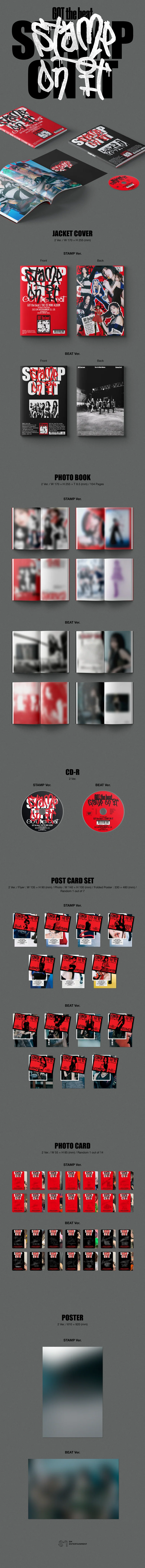 GOT the beat - Stamp On It - 1st Mini Album (Photobook Ver.) - Image 2