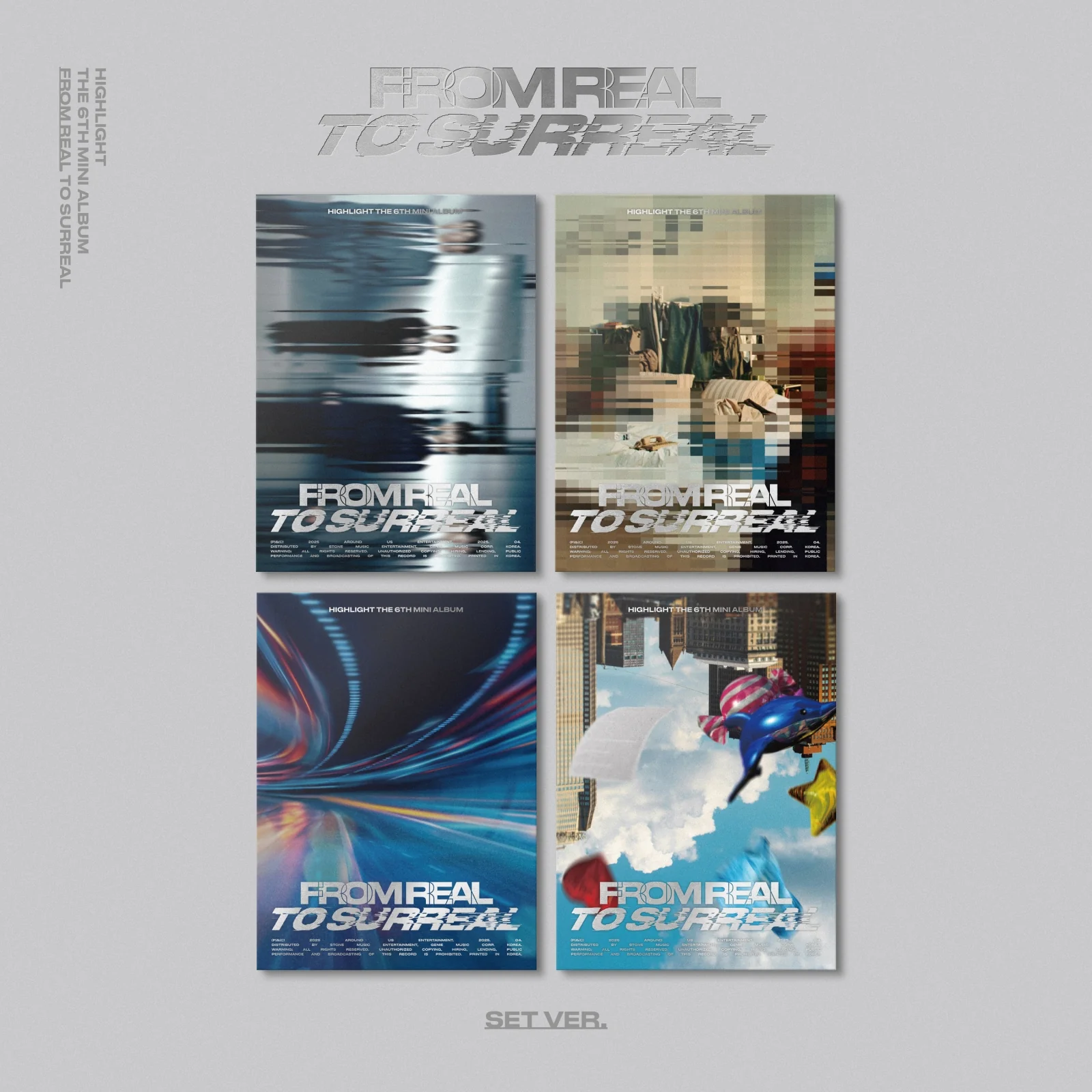 HIGHLIGHT - From Real to Surreal - 6th Mini Album (Photobook Ver.)
