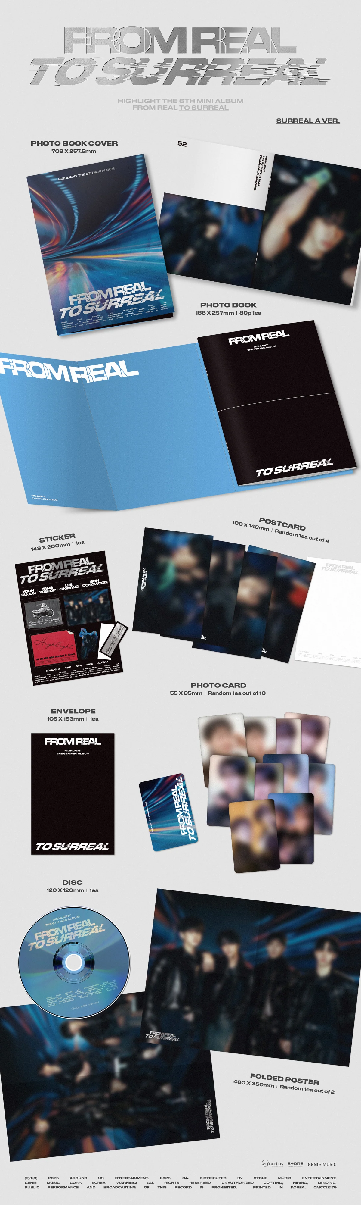 HIGHLIGHT - From Real to Surreal - 6th Mini Album (Photobook Ver.) - Image 4