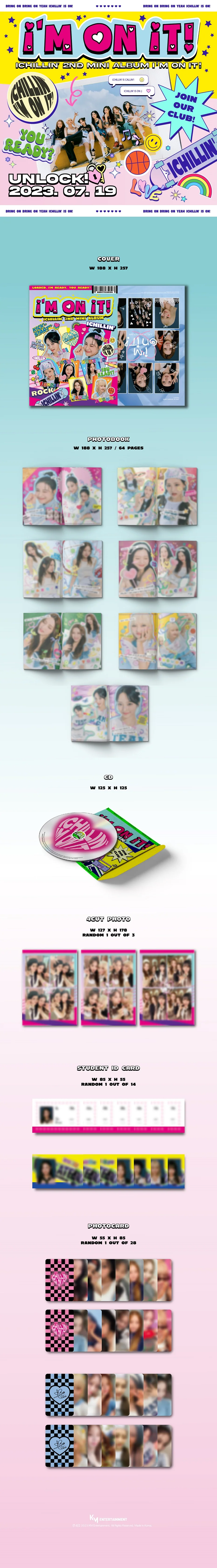 ICHILLIN' - I'M ON IT! - 2nd Mini Album - Image 2