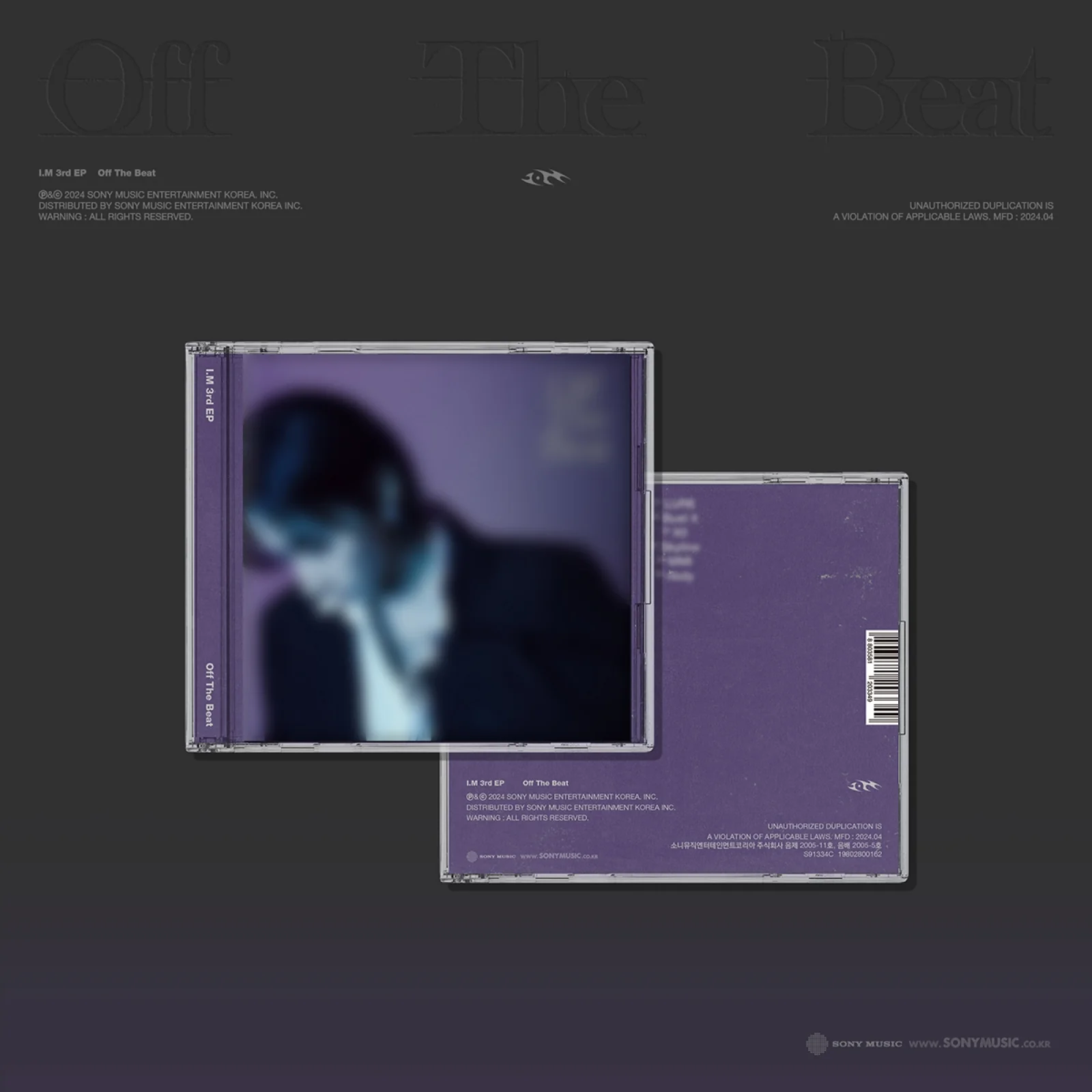 I.M (MONSTA X) - Off The Beat - 3rd EP Album (Jewel Ver.)