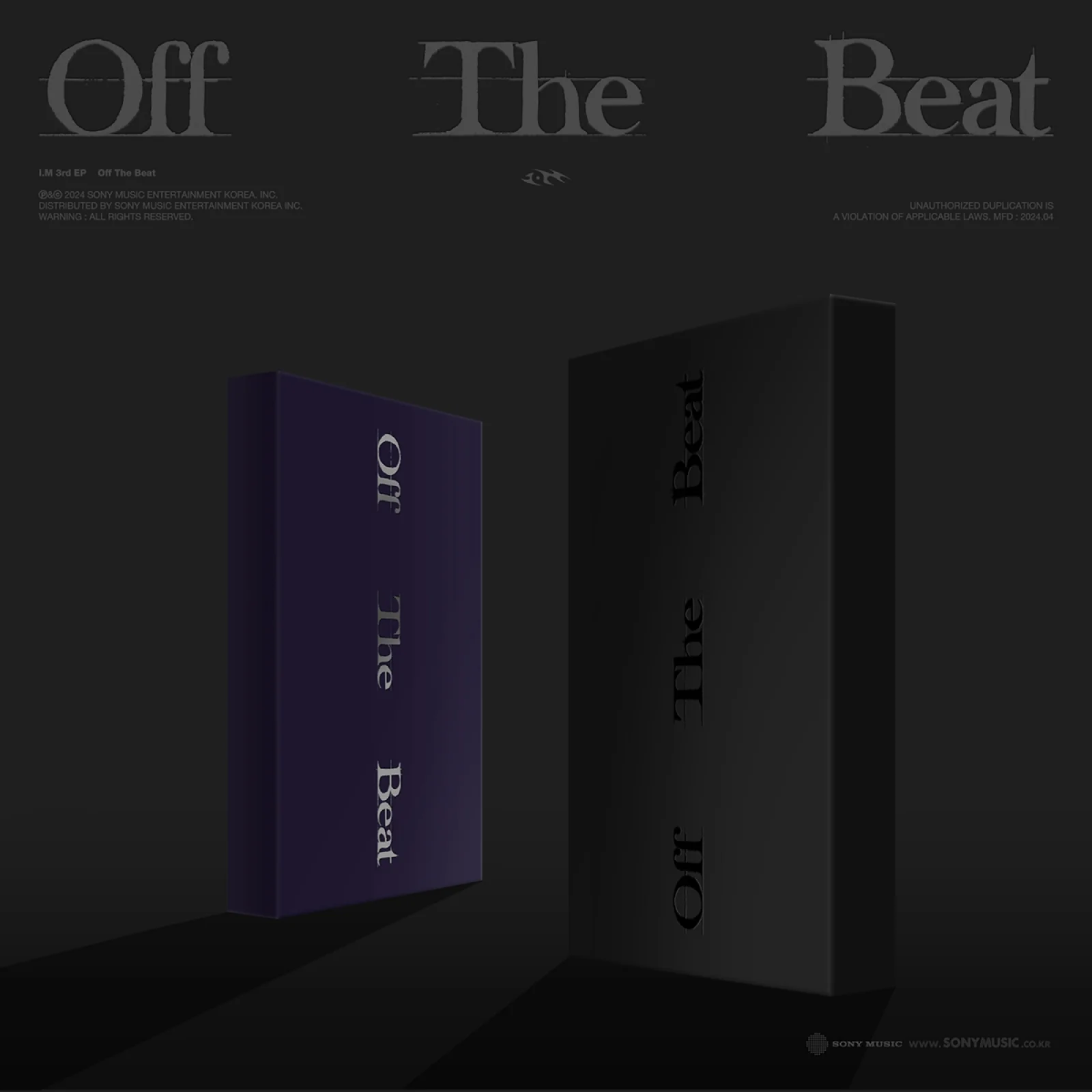 I.M (MONSTA X) - Off The Beat - 3rd EP Album (Photobook Ver.)