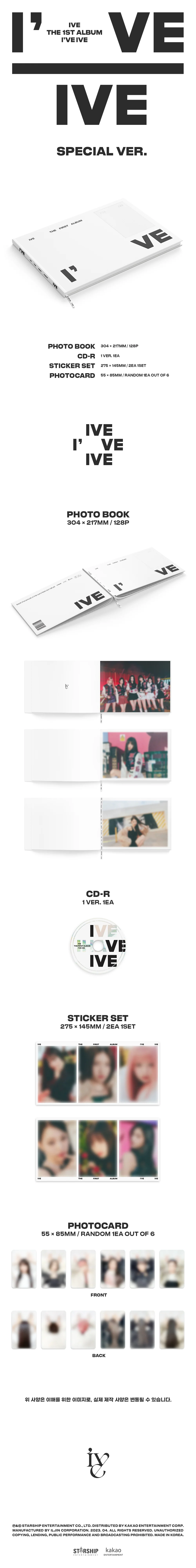 IVE - I’ve IVE - 1st Album (Special Ver.) - Image 2
