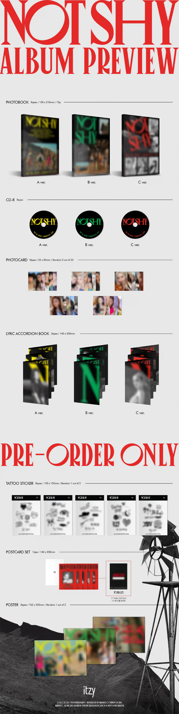 ITZY - NOT SHY - 3rd Mini Album - Image 2