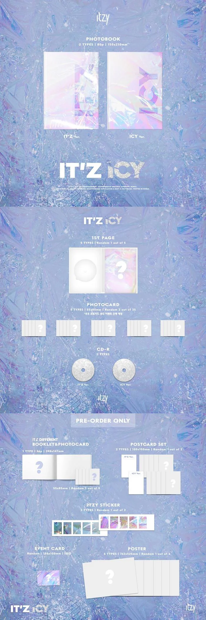 ITZY - IT’Z ICY - 1st Mini Album - Image 2