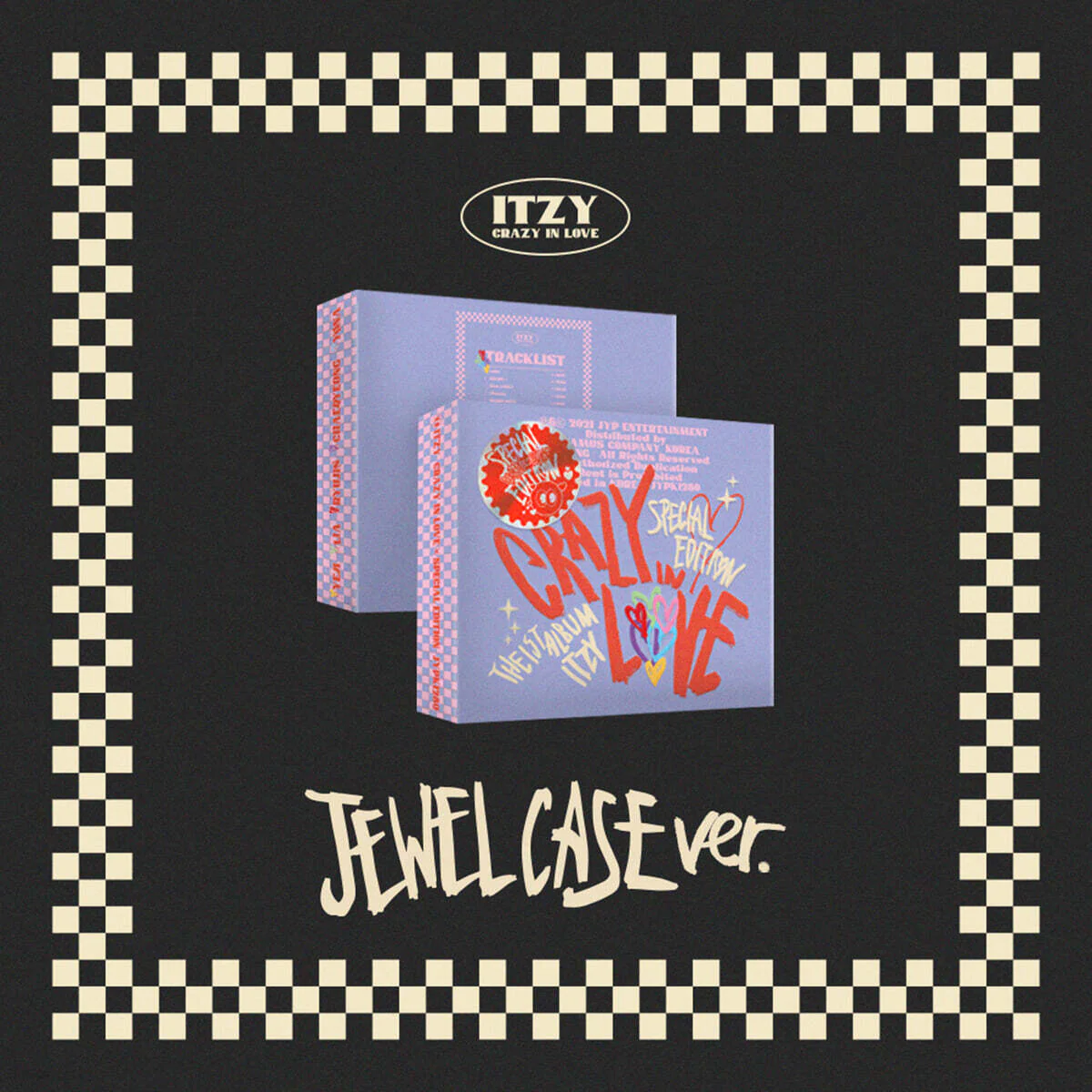 ITZY - CRAZY IN LOVE - 1st Album Special Edition (Jewel Case ver.)