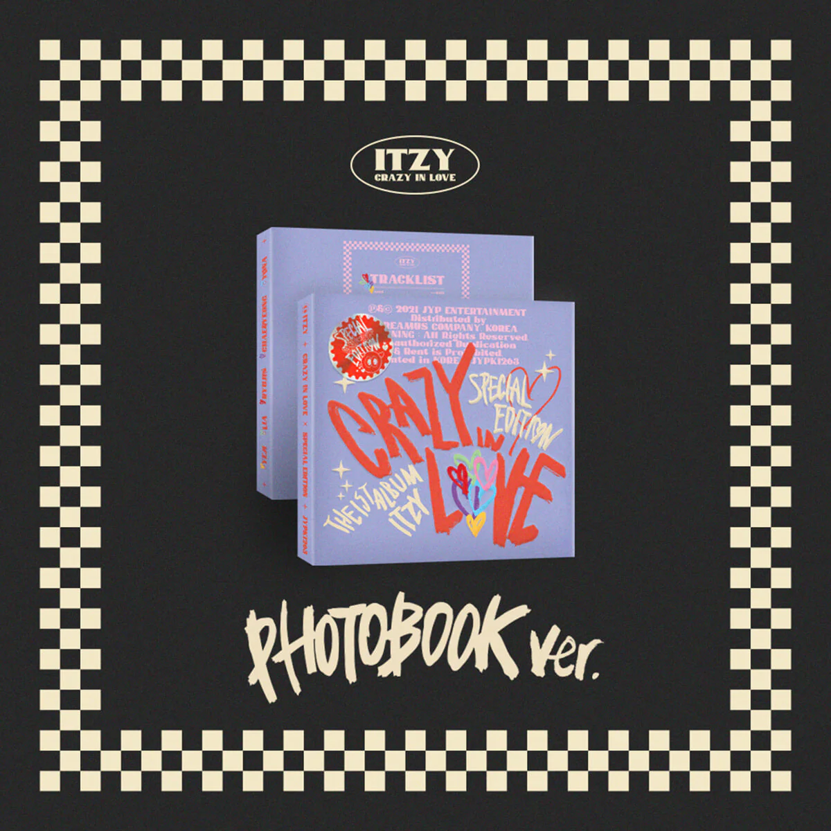 ITZY - CRAZY IN LOVE - 1st Album Special Edition (Photobook ver.)