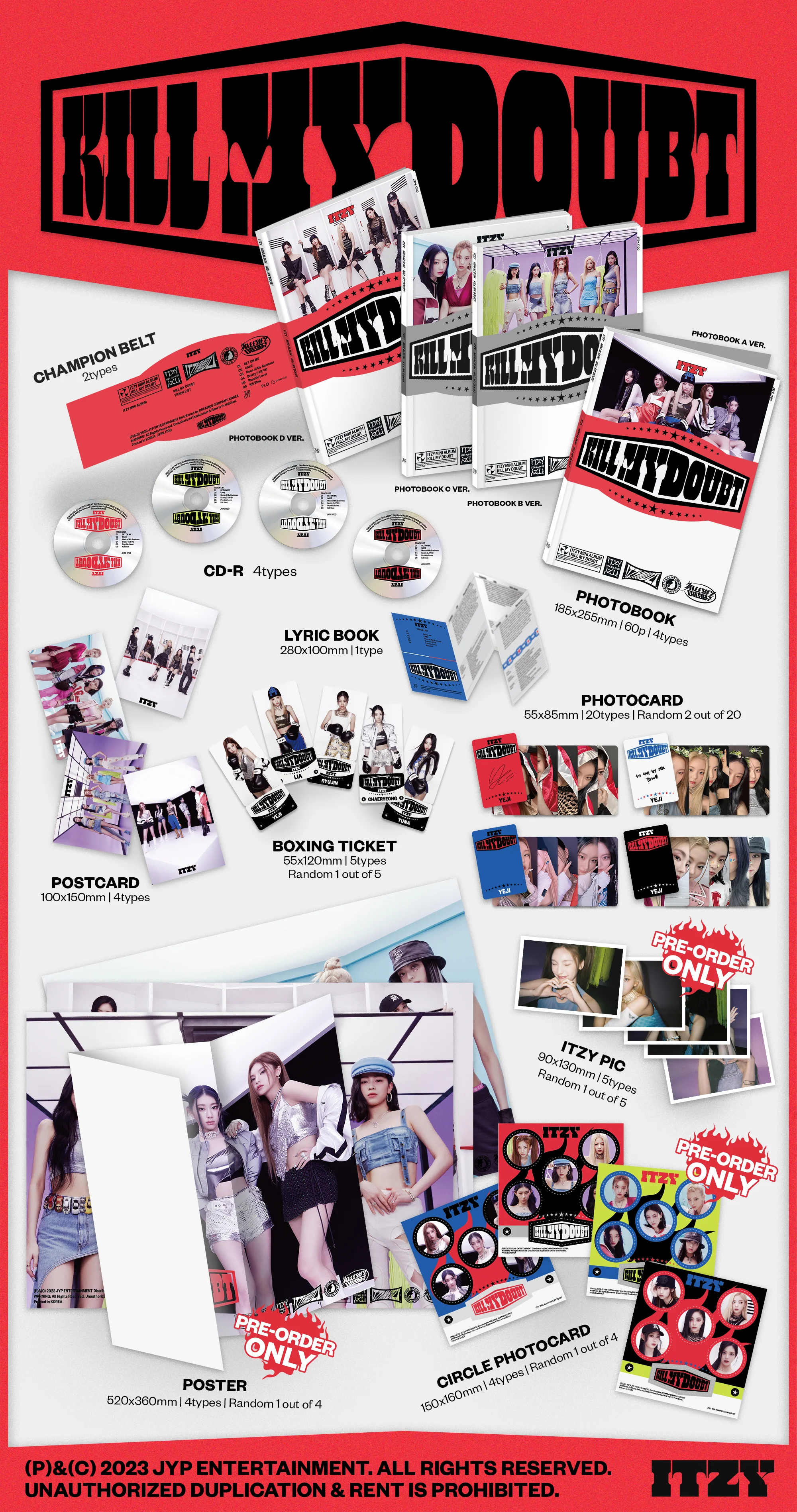 ITZY - KILL MY DOUBT - 7th Mini Album (Standard Ver.) - Image 2