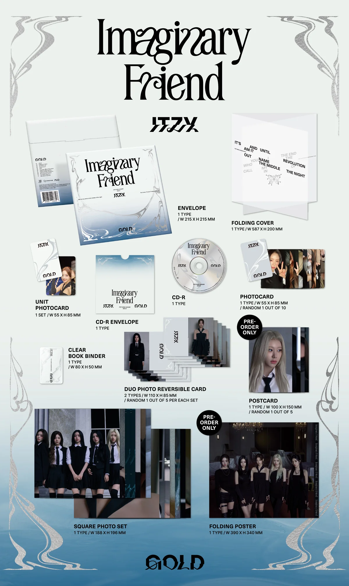 ITZY - GOLD - Album (SPECIAL EDITION) - Image 3