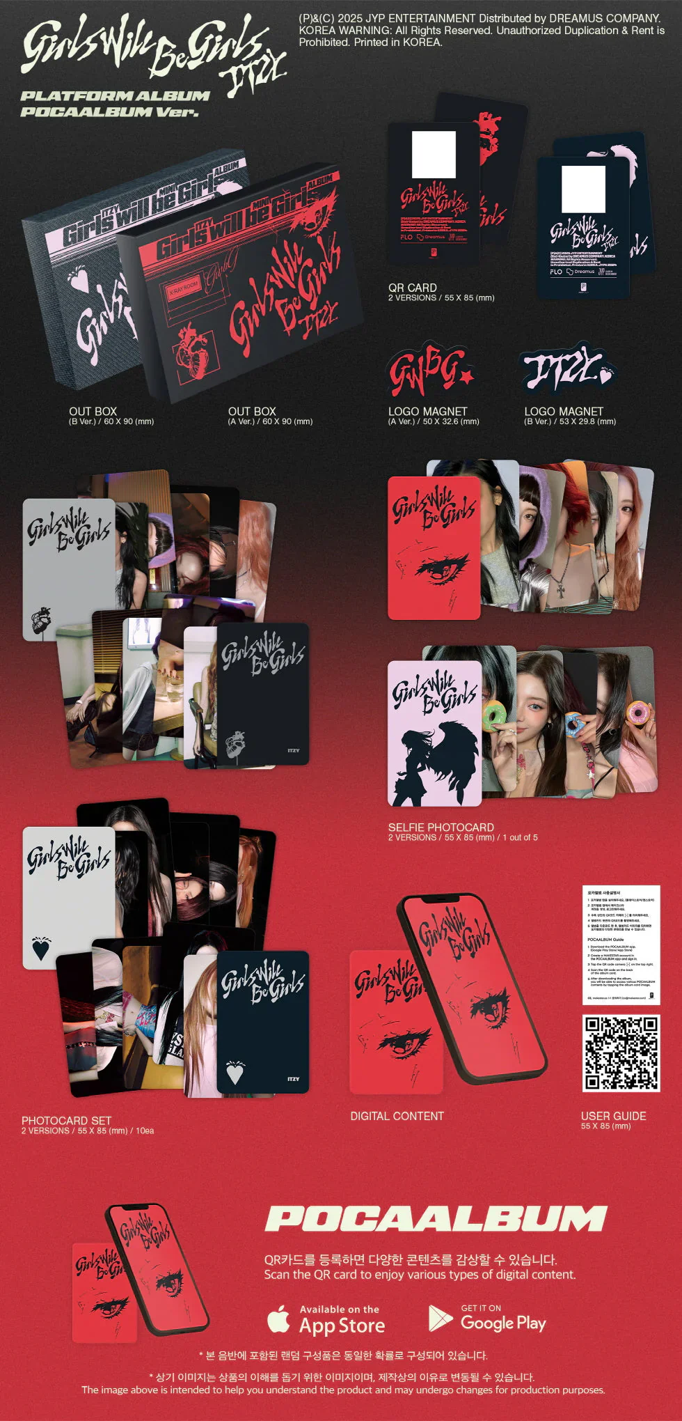 ITZY - Girls Will Be Girls - Album (POCAALBUM Ver.) - Image 2