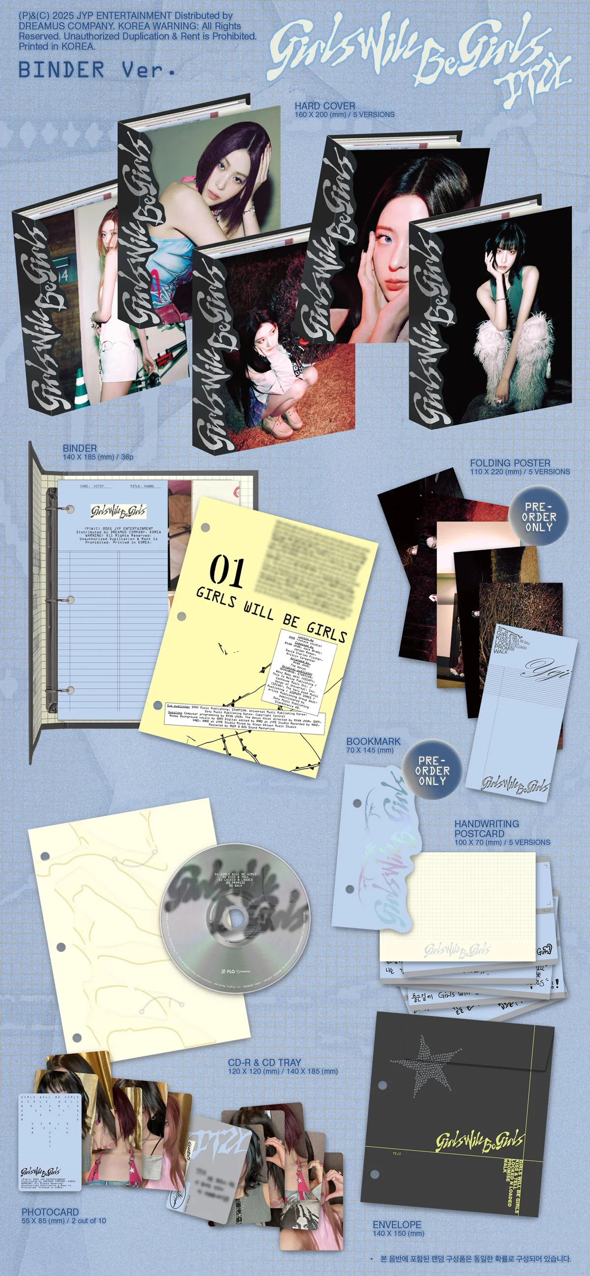 ITZY - Girls Will Be Girls - Album (Binder Ver.) - Image 2