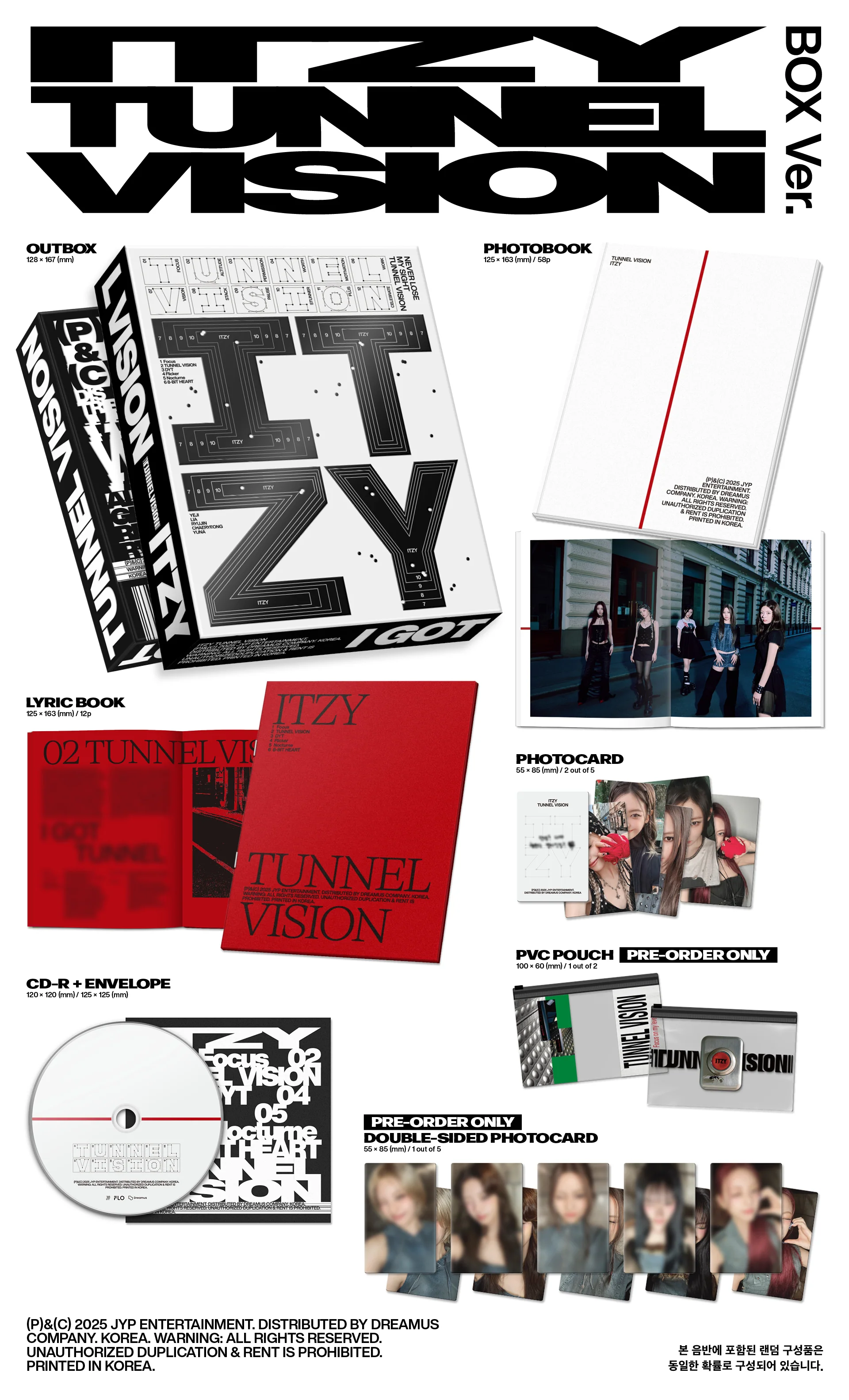 ITZY - TUNNEL VISION - Album (Box Ver.) - Image 2