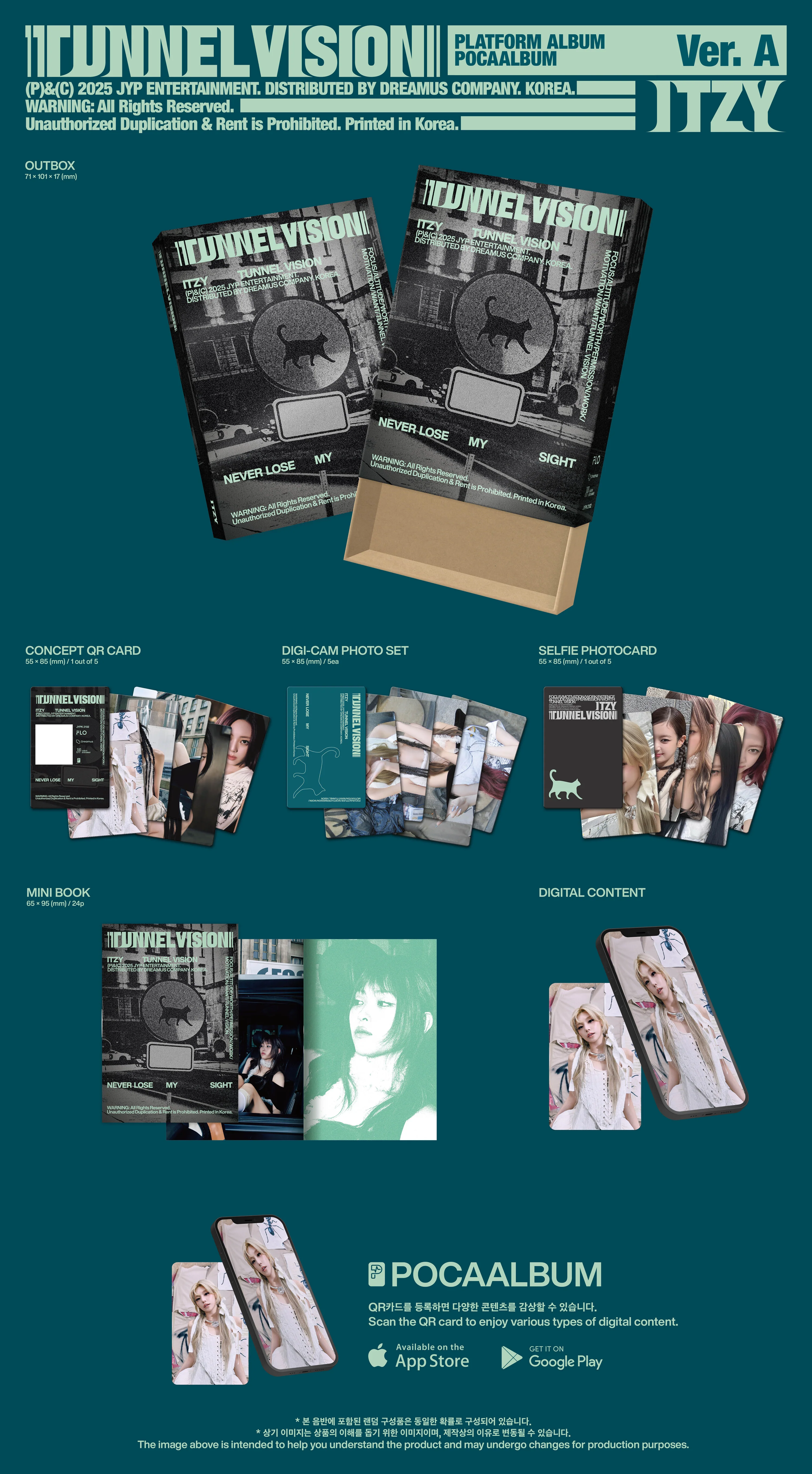 ITZY - TUNNEL VISION - Album (POCAALBUM Ver.) - Image 2