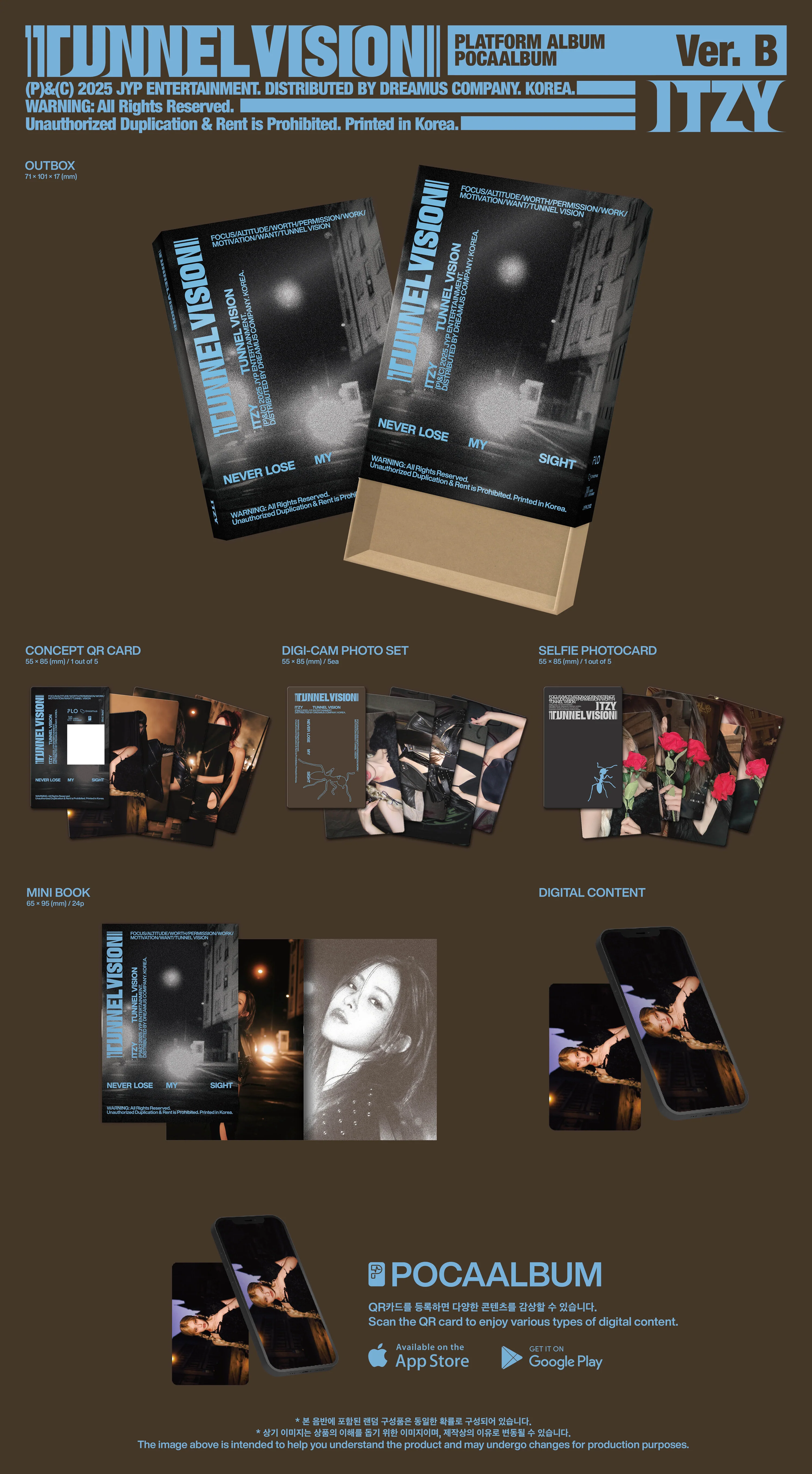 ITZY - TUNNEL VISION - Album (POCAALBUM Ver.) - Image 3