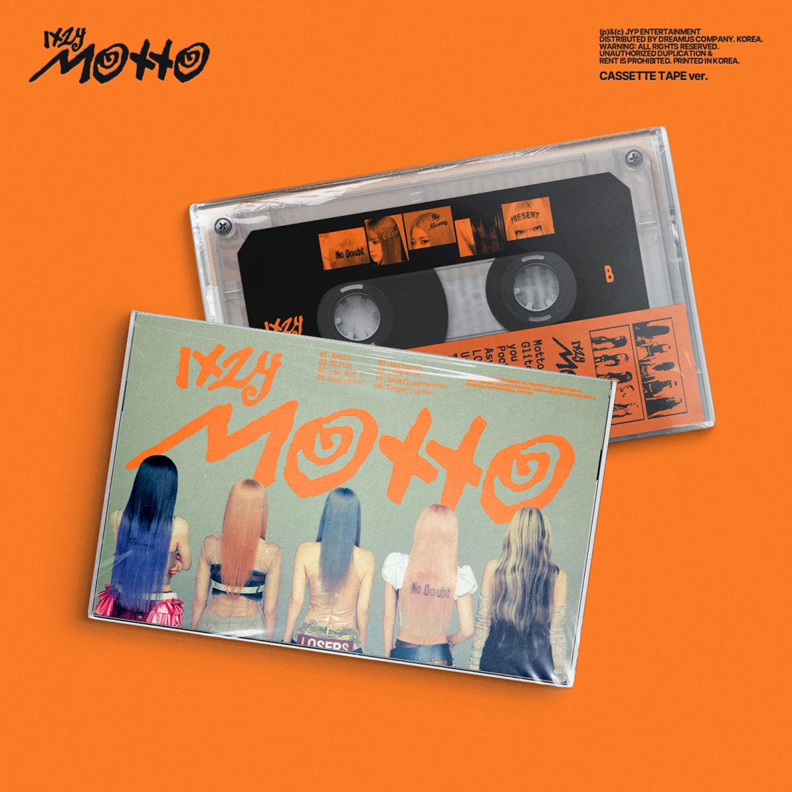ITZY - Motto - Album (Casette Tape Ver.)