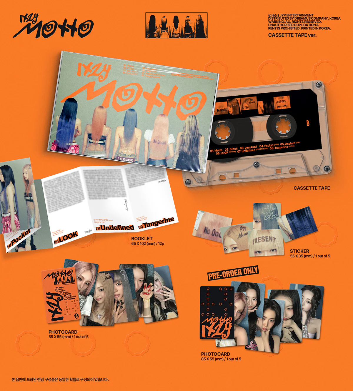 ITZY - Motto - Album (Casette Tape Ver.) - Image 2