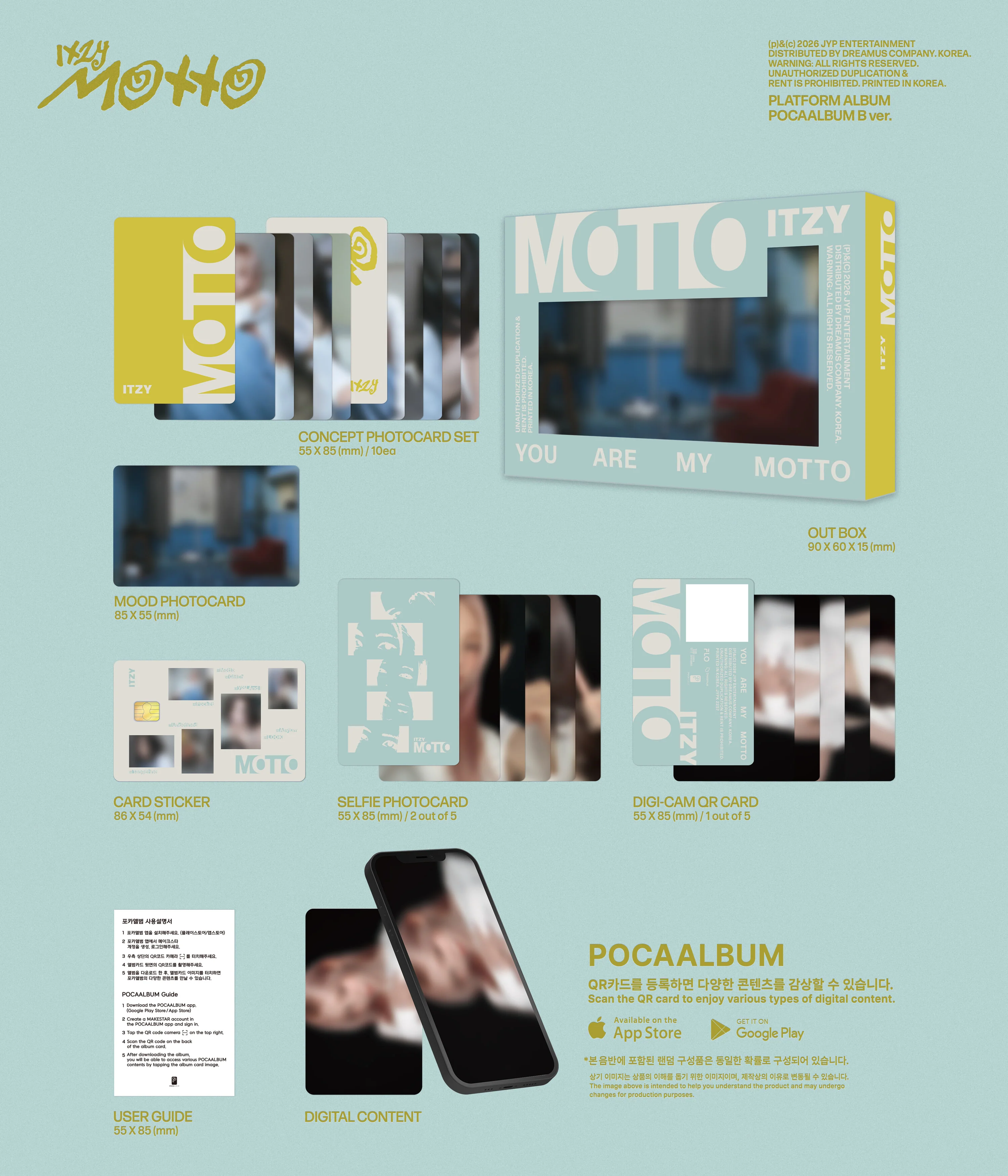 ITZY - Motto - Album (Pocaalbum Ver.) - Image 3
