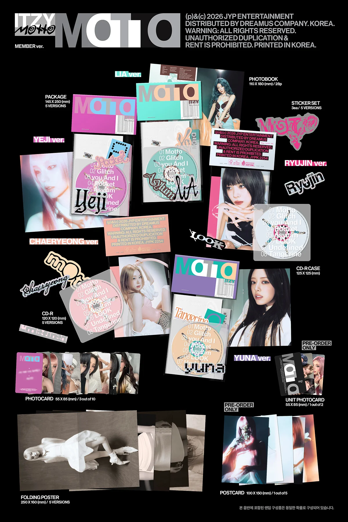 ITZY - Motto - Album (Member Ver.) - Image 2