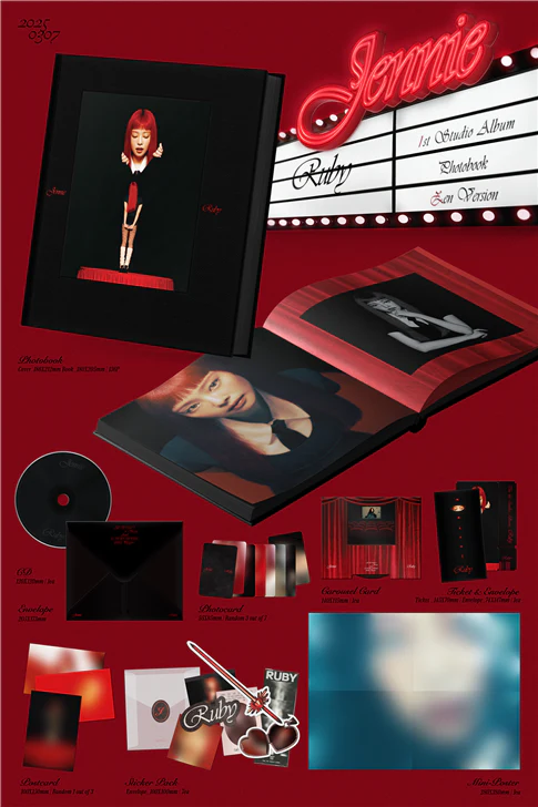 JENNIE (BLACKPINK) - Ruby - 1st Studio Album (Zen Ver.) - Image 2