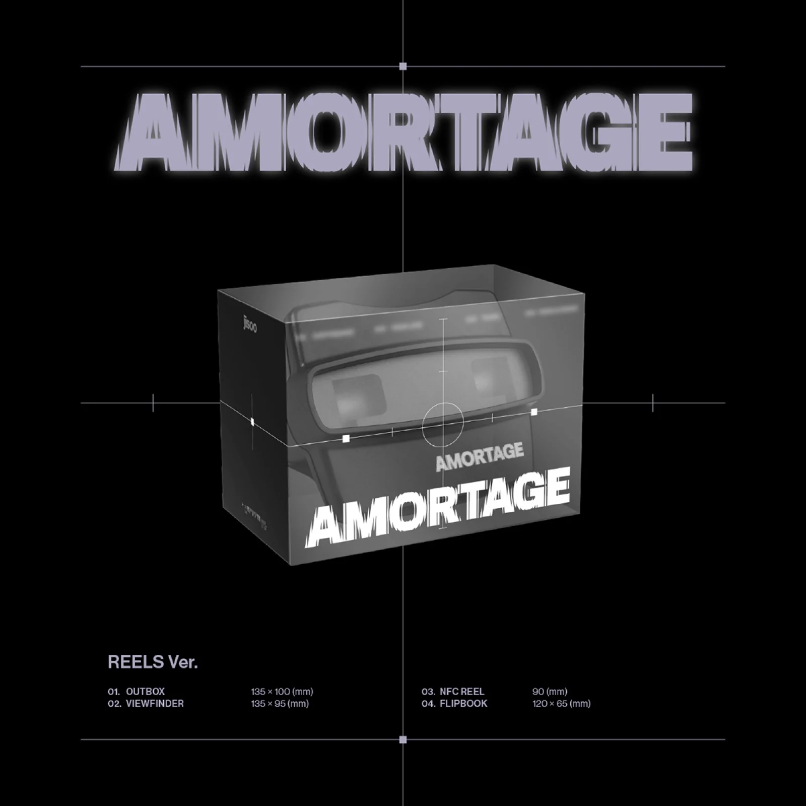 JISOO (BLACKPINK) - AMORTAGE - Album (Reels Ver.)