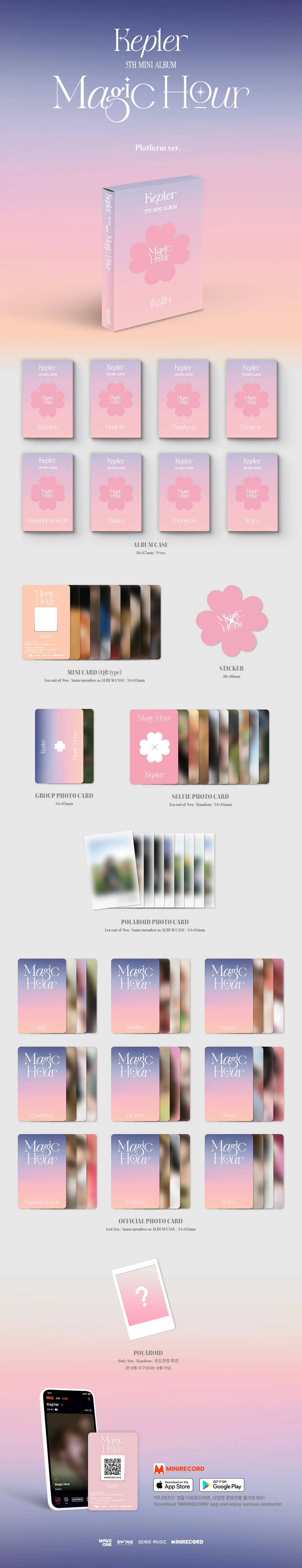 Kep1er - Magic Hour - 5th Mini Album (Platform Ver.) - Image 2