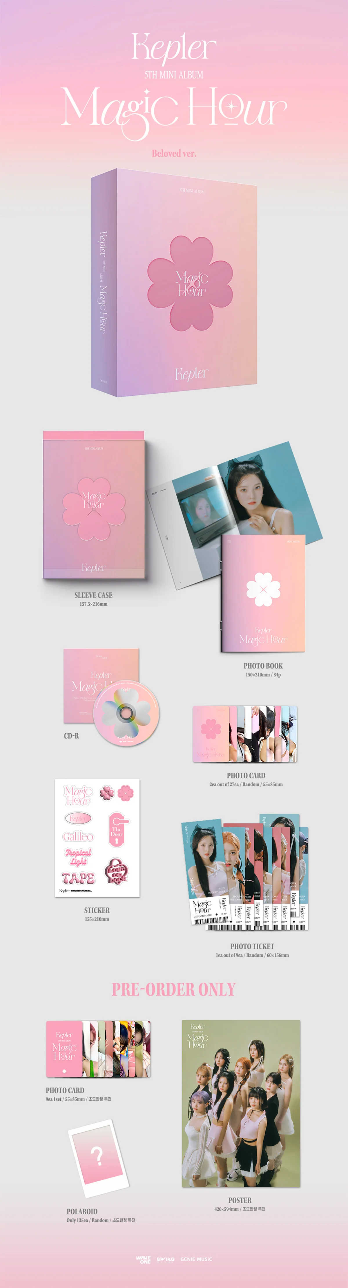 Kep1er - Magic Hour - 5th Mini Album (Standard Ver.) - Image 2
