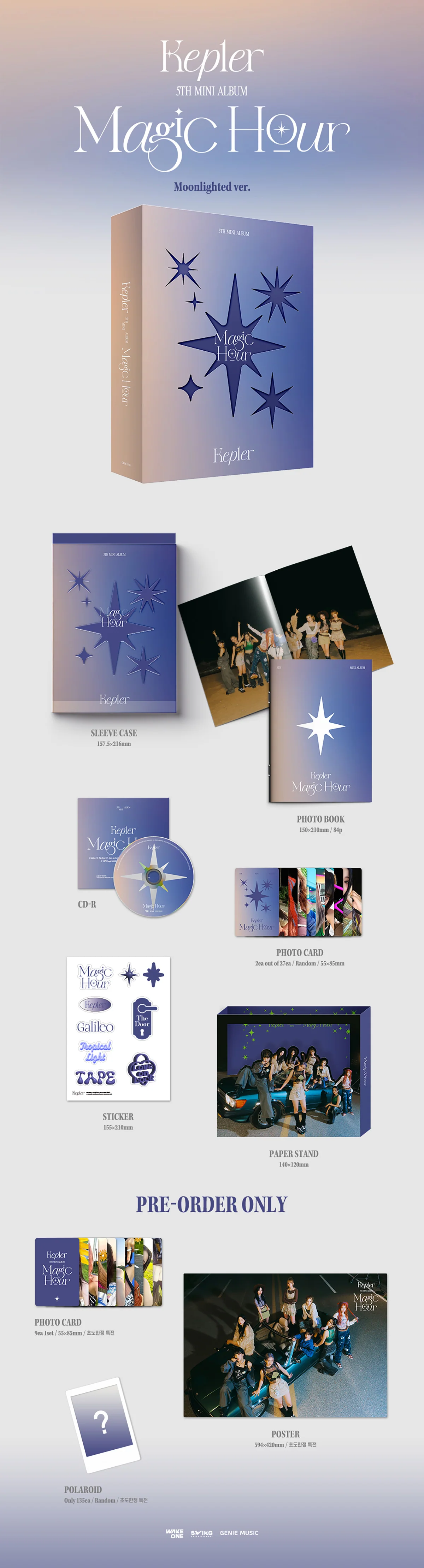Kep1er - Magic Hour - 5th Mini Album (Standard Ver.) - Image 3